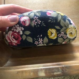 floral sunglasses case